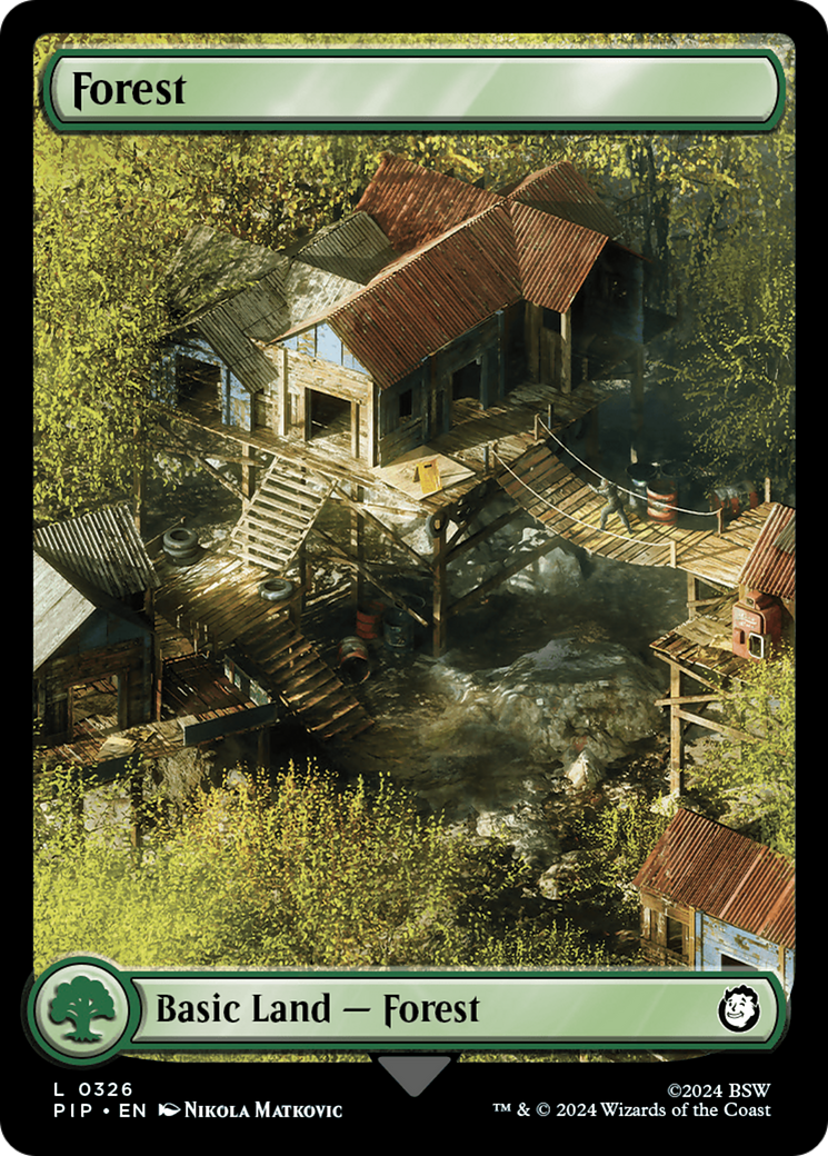 Forest (0326) [Fallout] | Jomio and Rueliete's Cards and Comics