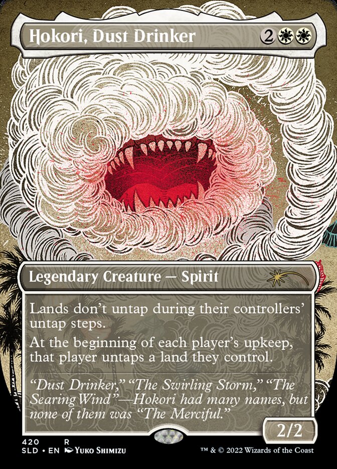 Hokori, Dust Drinker (Borderless) [Secret Lair Drop Series] | Jomio and Rueliete's Cards and Comics