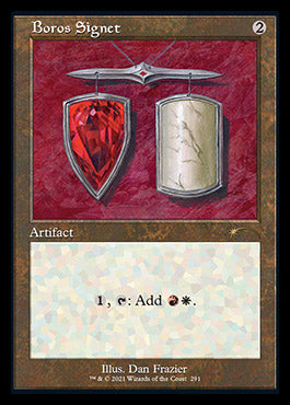 Boros Signet (Retro) [Secret Lair Drop Series] | Jomio and Rueliete's Cards and Comics