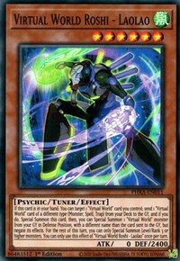Virtual World Roshi - Laolao [PHRA-EN011] Super Rare | Jomio and Rueliete's Cards and Comics