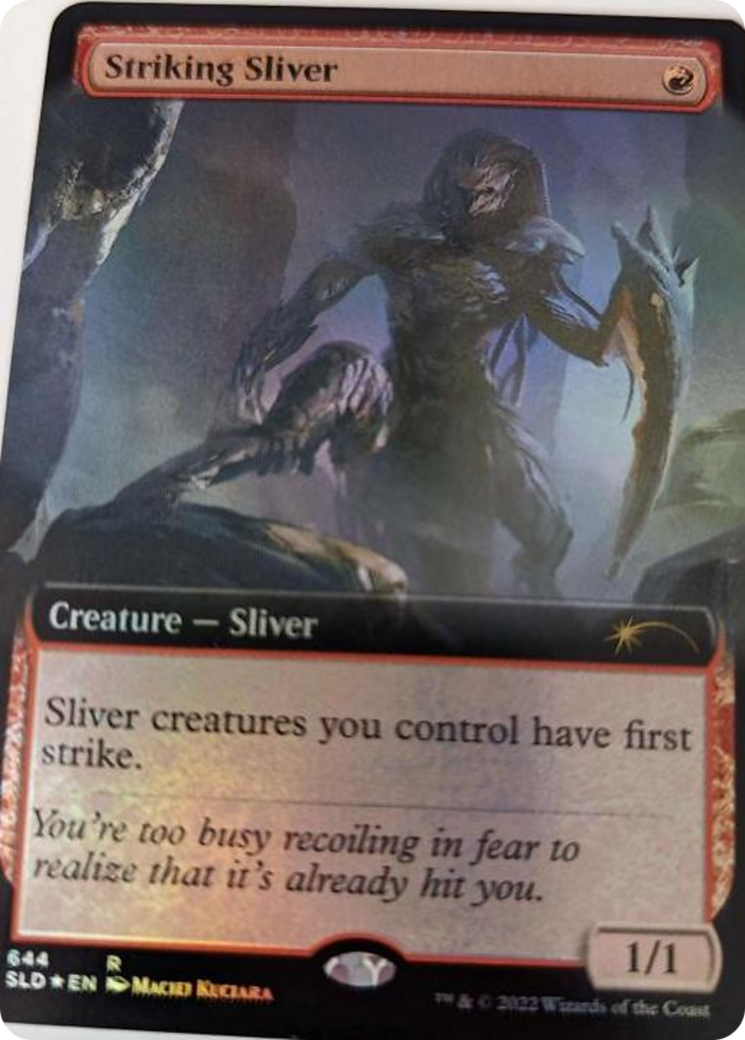 Striking Sliver (Extended Art) [Secret Lair Drop Series] | Jomio and Rueliete's Cards and Comics