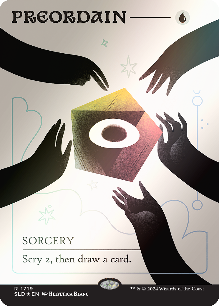 Preordain (1719) (Rainbow Foil) [Secret Lair Drop Series] | Jomio and Rueliete's Cards and Comics