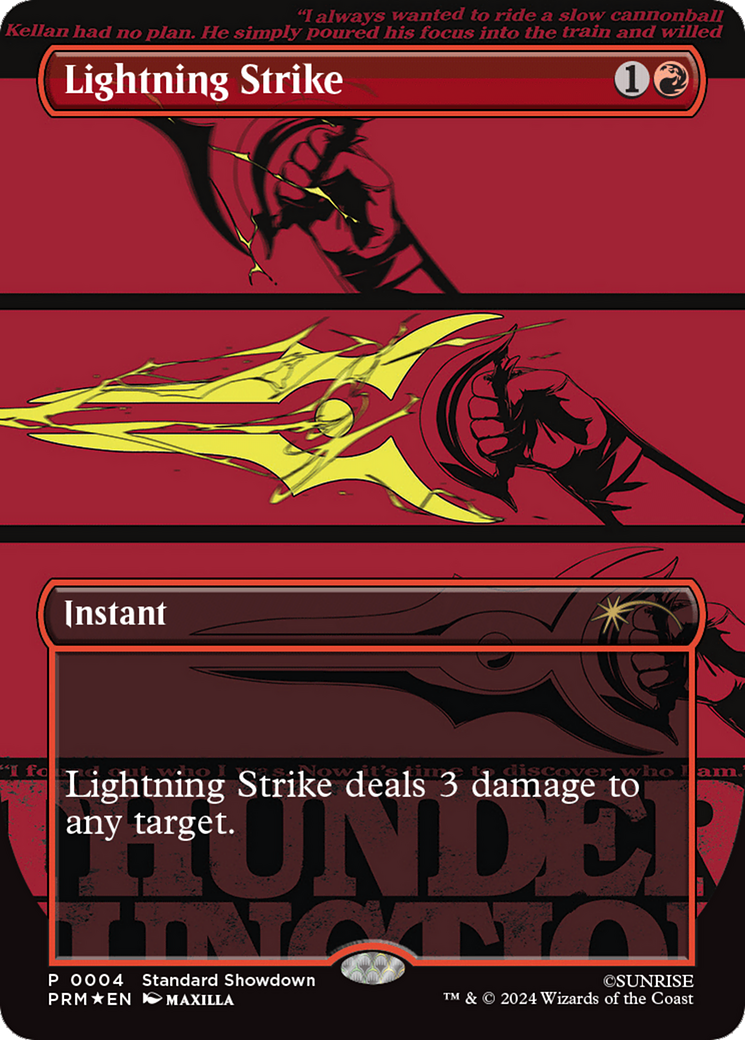 Lightning Strike [Standard Showdown Promos] | Jomio and Rueliete's Cards and Comics