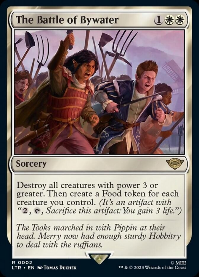 The Battle of Bywater [The Lord of the Rings: Tales of Middle-Earth] | Jomio and Rueliete's Cards and Comics