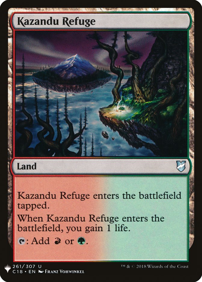 Kazandu Refuge [Mystery Booster] | Jomio and Rueliete's Cards and Comics