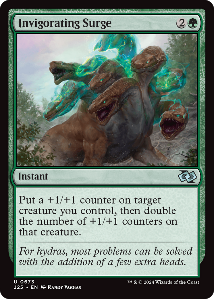 Invigorating Surge [Foundations Jumpstart] | Jomio and Rueliete's Cards and Comics
