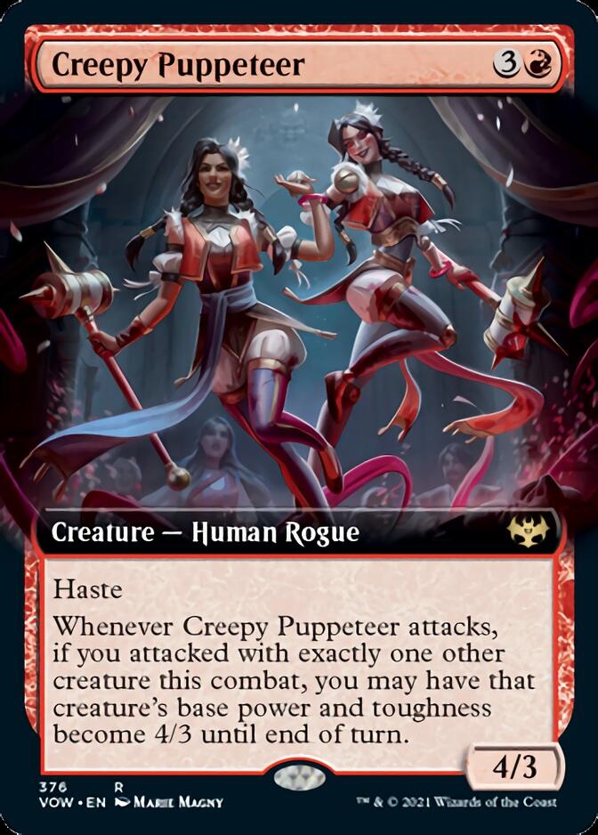 Creepy Puppeteer (Extended Art) [Innistrad: Crimson Vow] | Jomio and Rueliete's Cards and Comics