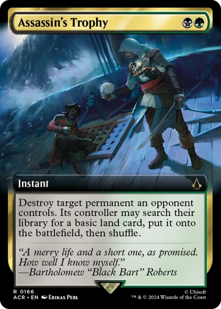 Assassin's Trophy (Extended Art) [Assassin's Creed] | Jomio and Rueliete's Cards and Comics