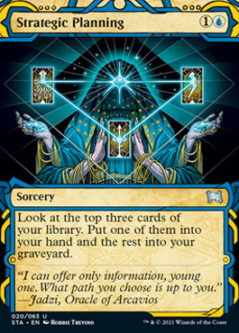 Strategic Planning (Foil Etched) [Strixhaven: School of Mages Mystical Archive] | Jomio and Rueliete's Cards and Comics