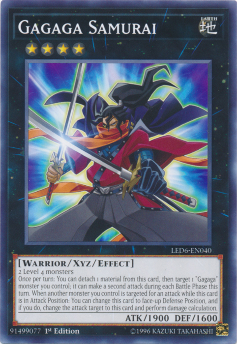 Gagaga Samurai [LED6-EN040] Common | Jomio and Rueliete's Cards and Comics