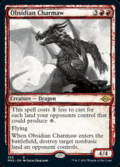 Obsidian Charmaw (Sketch) [Modern Horizons 2] | Jomio and Rueliete's Cards and Comics