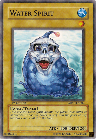 Water Spirit [5DS1-EN002] Common | Jomio and Rueliete's Cards and Comics