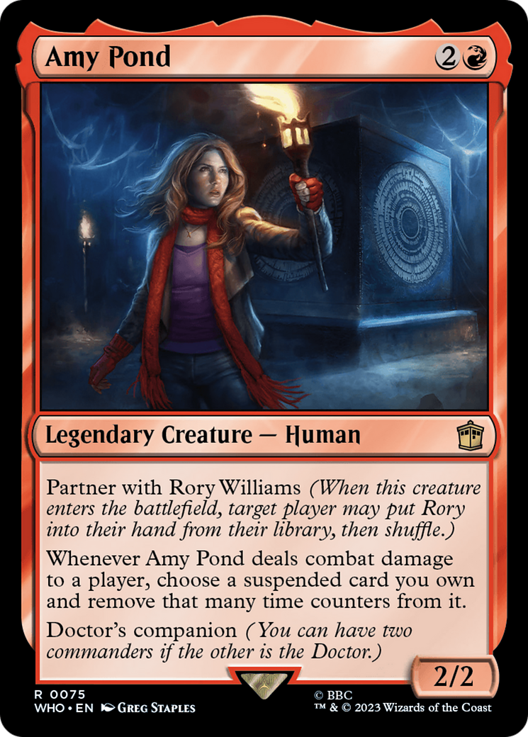 Amy Pond [Doctor Who] | Jomio and Rueliete's Cards and Comics