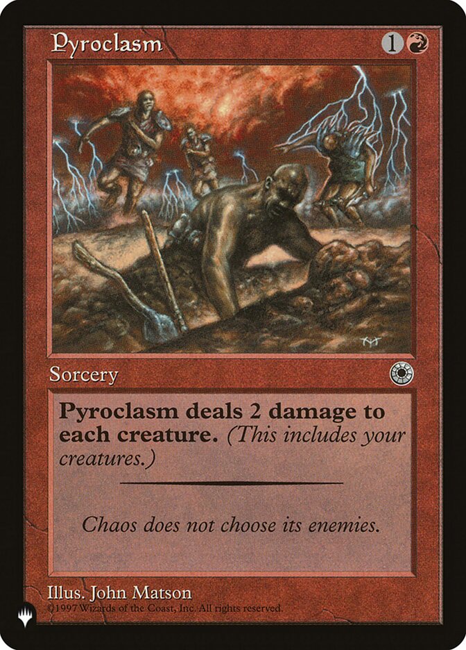 Pyroclasm [The List] | Jomio and Rueliete's Cards and Comics