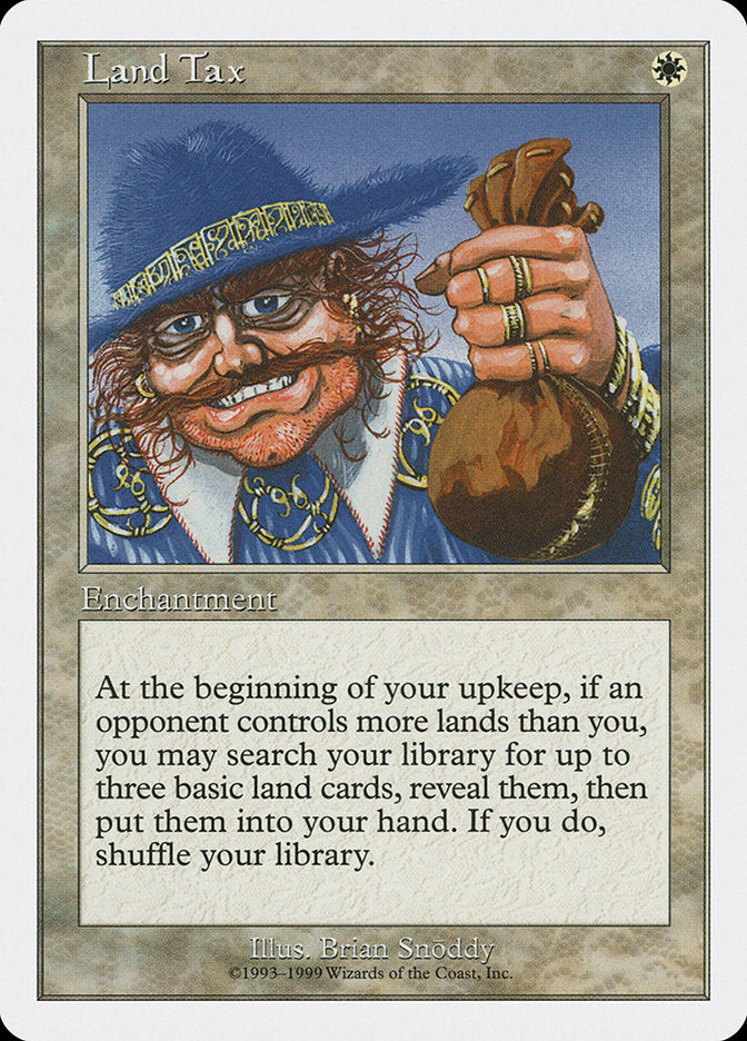 Land Tax [Battle Royale] | Jomio and Rueliete's Cards and Comics