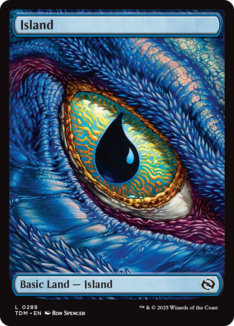 Island (0288) [Tarkir: Dragonstorm] | Jomio and Rueliete's Cards and Comics