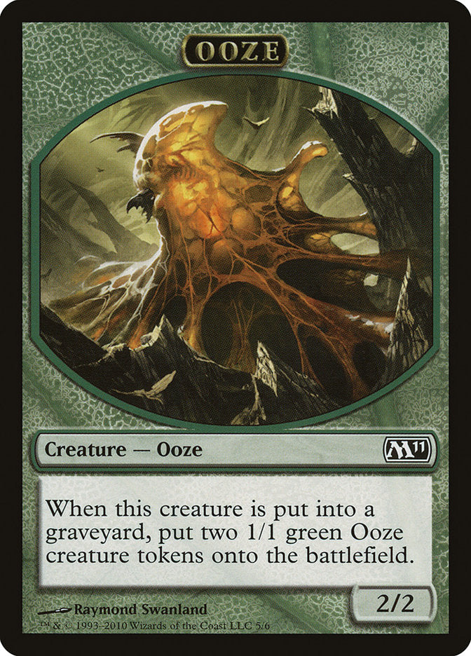 Ooze Token (5/6) [Magic 2011 Tokens] | Jomio and Rueliete's Cards and Comics