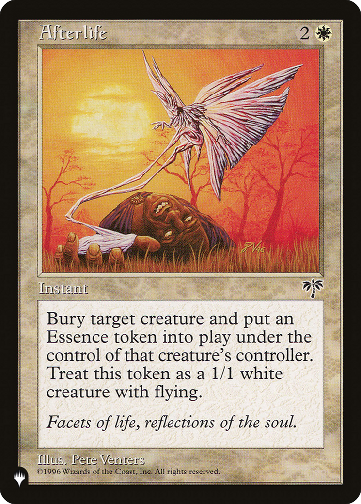 Afterlife [The List] | Jomio and Rueliete's Cards and Comics