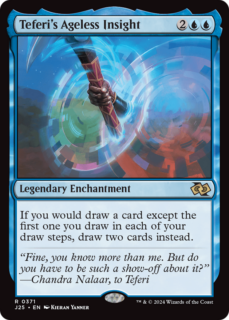 Teferi's Ageless Insight [Foundations Jumpstart] | Jomio and Rueliete's Cards and Comics