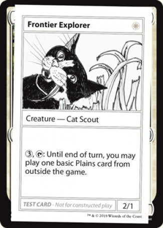 Frontier Explorer (2021 Edition) [Mystery Booster Playtest Cards] | Jomio and Rueliete's Cards and Comics