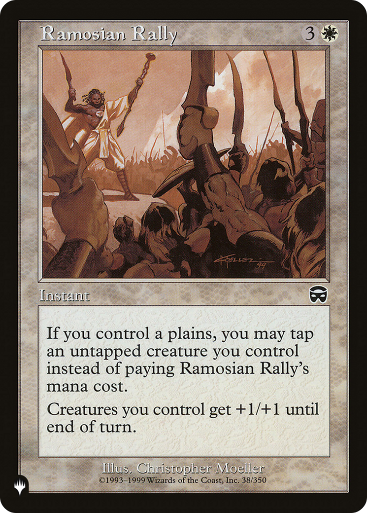 Ramosian Rally [The List] | Jomio and Rueliete's Cards and Comics