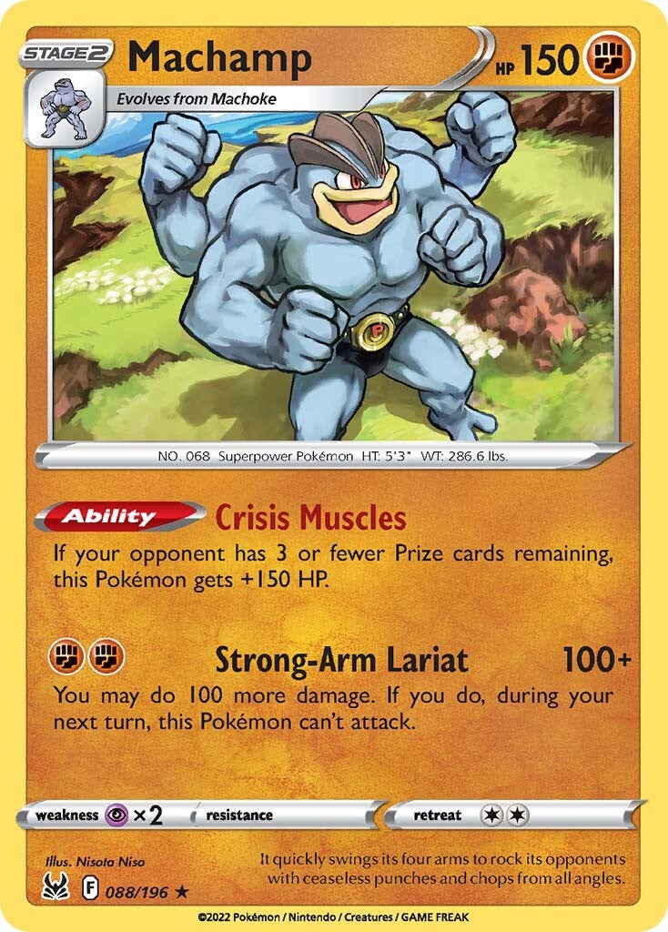 Machamp (088/196) [Sword & Shield: Lost Origin] | Jomio and Rueliete's Cards and Comics