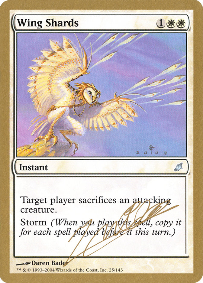 Wing Shards (Julien Nuijten) [World Championship Decks 2004] | Jomio and Rueliete's Cards and Comics