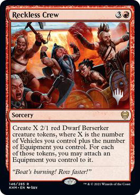 Reckless Crew (Promo Pack) [Kaldheim Promos] | Jomio and Rueliete's Cards and Comics