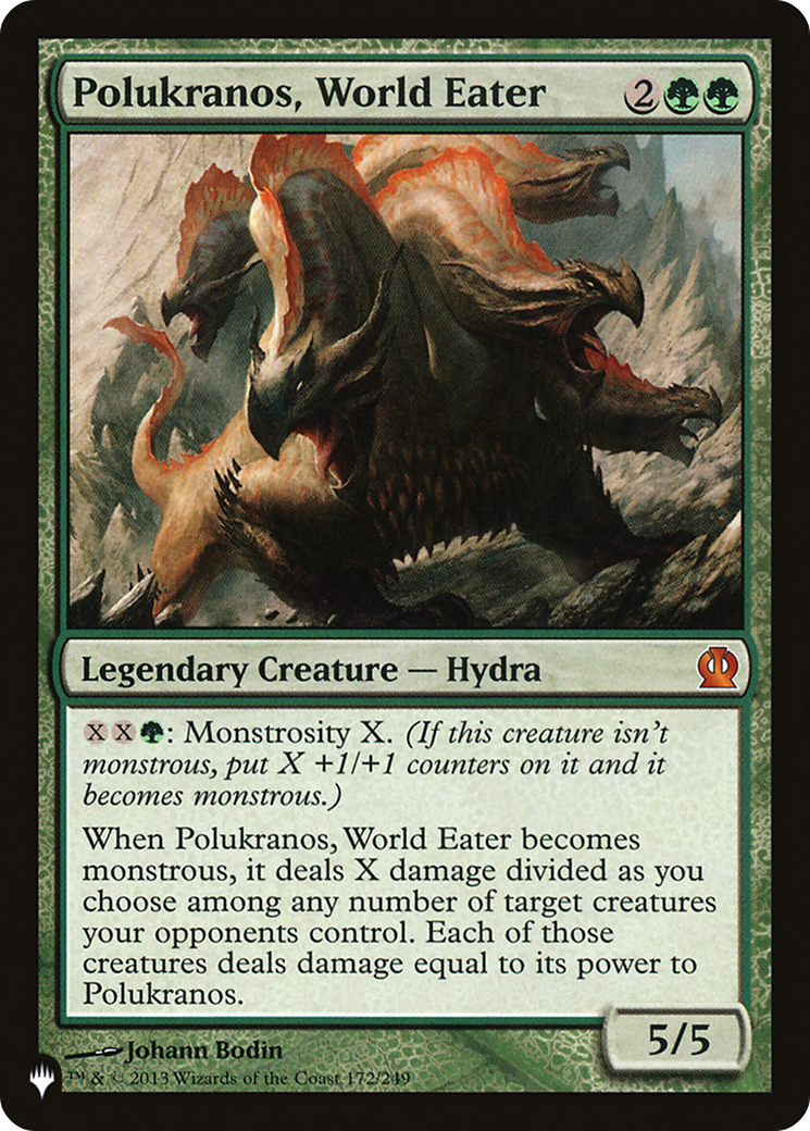 Polukranos, World Eater [The List] | Jomio and Rueliete's Cards and Comics