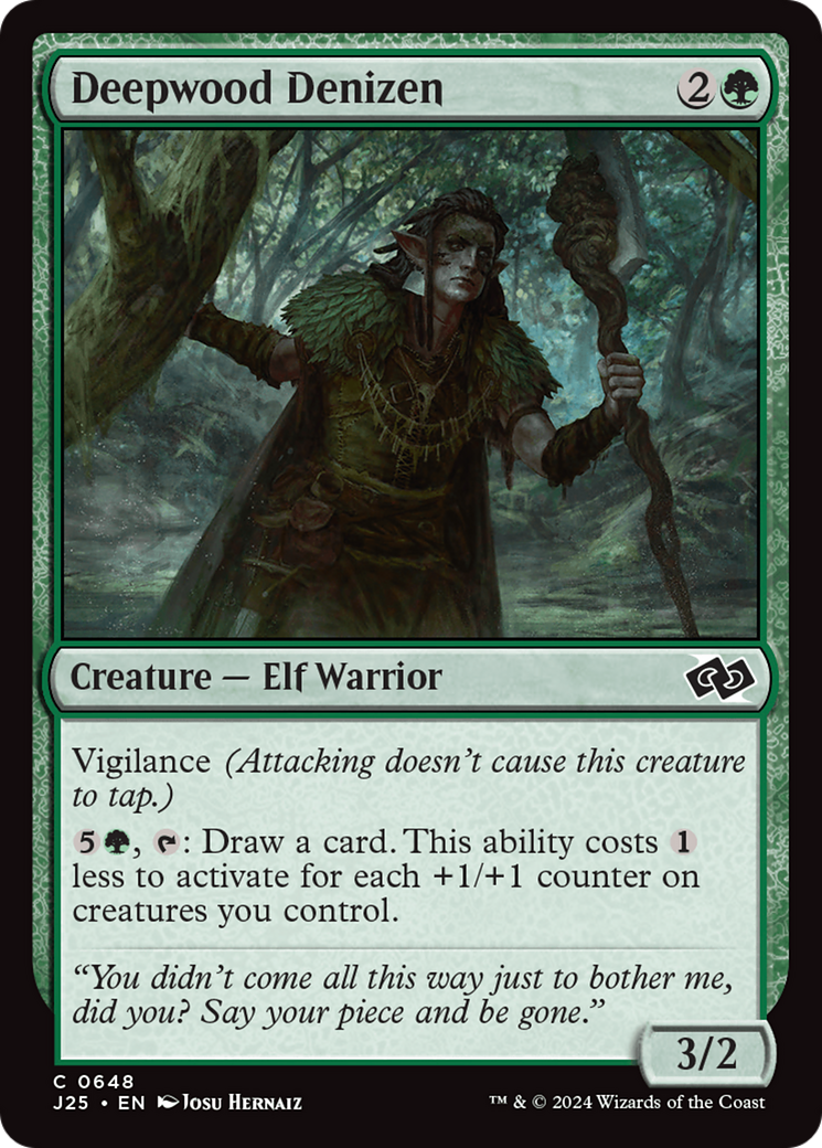 Deepwood Denizen [Foundations Jumpstart] | Jomio and Rueliete's Cards and Comics