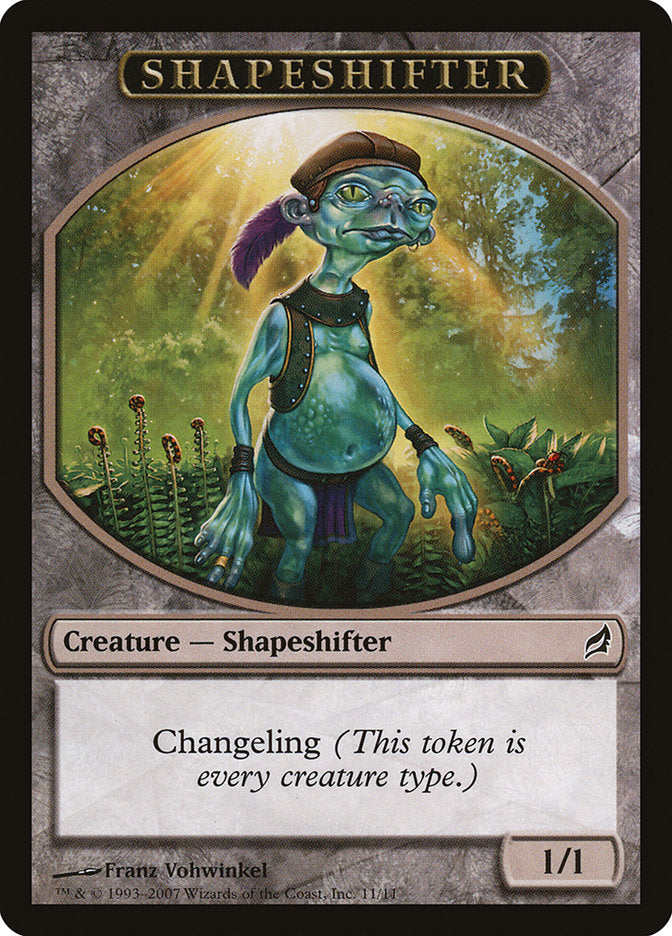 Shapeshifter Token [Lorwyn Tokens] | Jomio and Rueliete's Cards and Comics