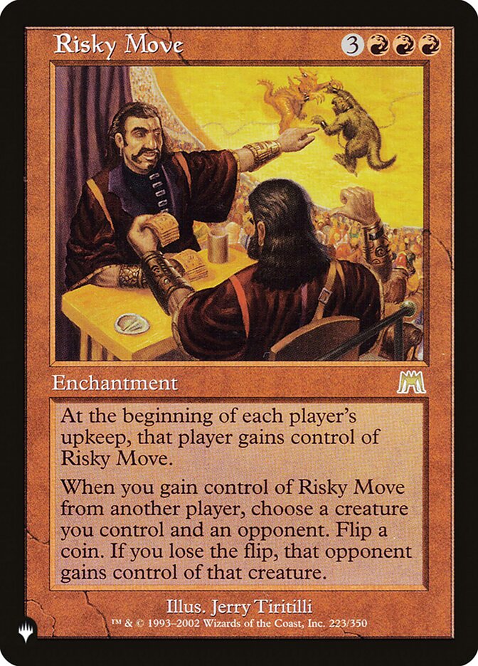 Risky Move [Secret Lair: Heads I Win, Tails You Lose] | Jomio and Rueliete's Cards and Comics