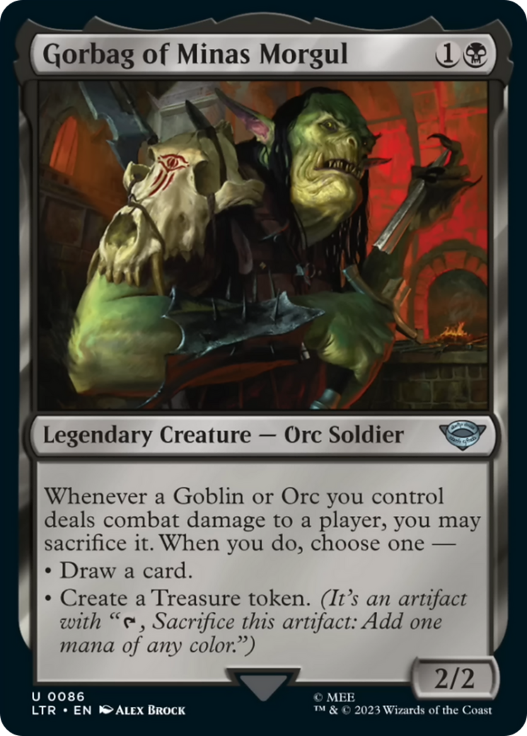 Gorbag of Minas Morgul [The Lord of the Rings: Tales of Middle-Earth] | Jomio and Rueliete's Cards and Comics