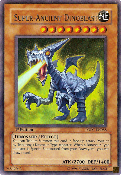 Super-Ancient Dinobeast [LODT-EN088] Ultra Rare | Jomio and Rueliete's Cards and Comics