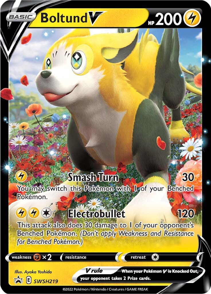 Boltund V (SWSH219) [Sword & Shield: Black Star Promos] | Jomio and Rueliete's Cards and Comics