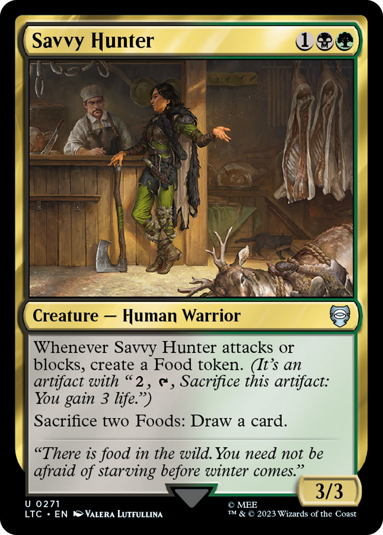 Savvy Hunter [The Lord of the Rings: Tales of Middle-Earth Commander] | Jomio and Rueliete's Cards and Comics