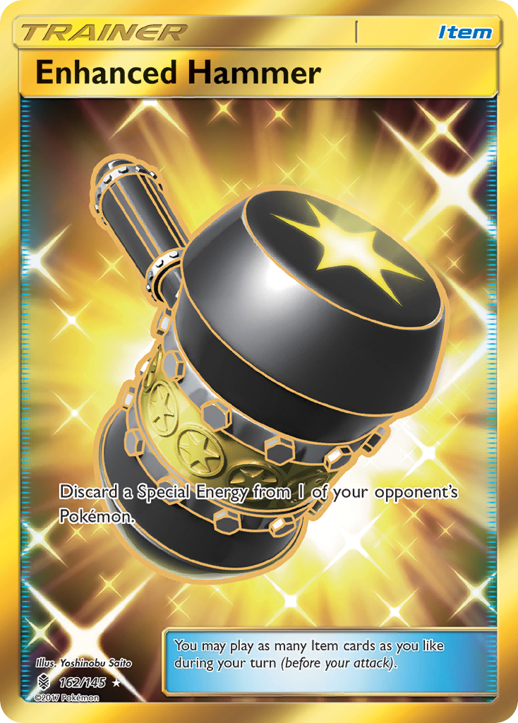 Enhanced Hammer (162/145) [Sun & Moon: Guardians Rising] | Jomio and Rueliete's Cards and Comics