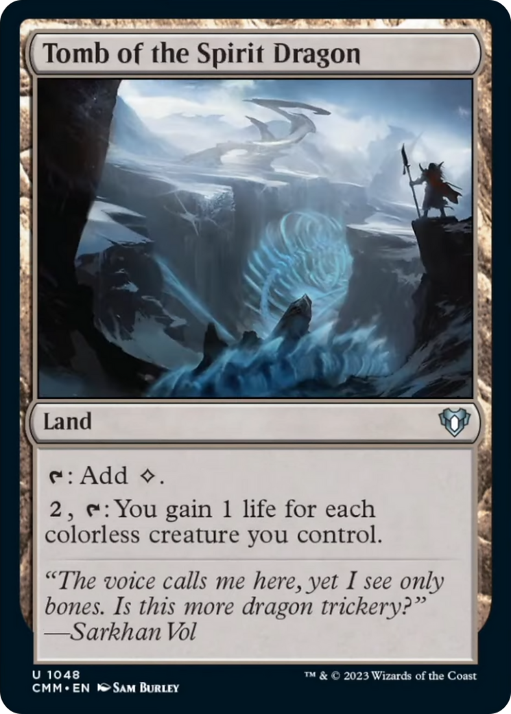 Tomb of the Spirit Dragon [Commander Masters] | Jomio and Rueliete's Cards and Comics