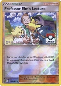 Professor Elms Lecture (188a/214) (League Promo 2nd Place) [Sun & Moon: Lost Thunder] | Jomio and Rueliete's Cards and Comics