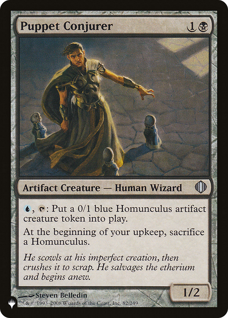 Puppet Conjurer [The List] | Jomio and Rueliete's Cards and Comics