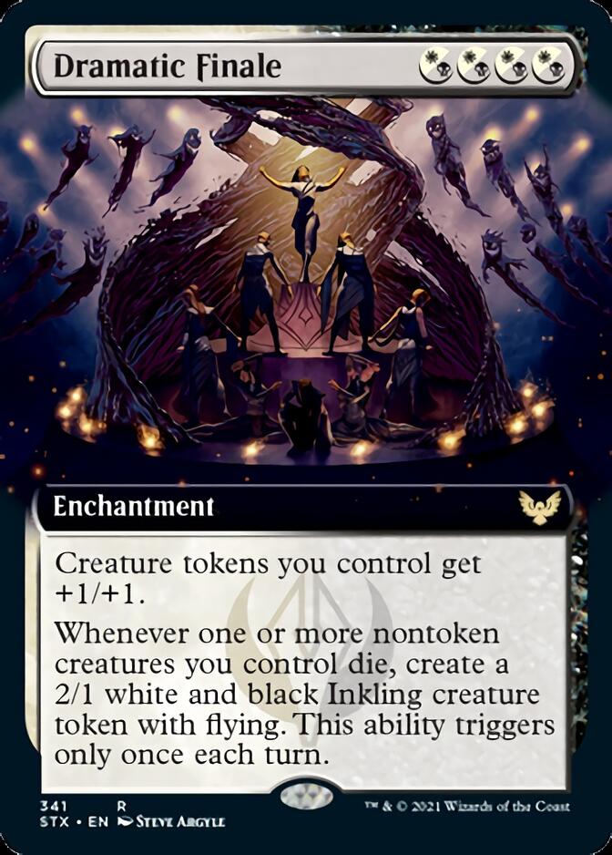 Dramatic Finale (Extended Art) [Strixhaven: School of Mages] | Jomio and Rueliete's Cards and Comics