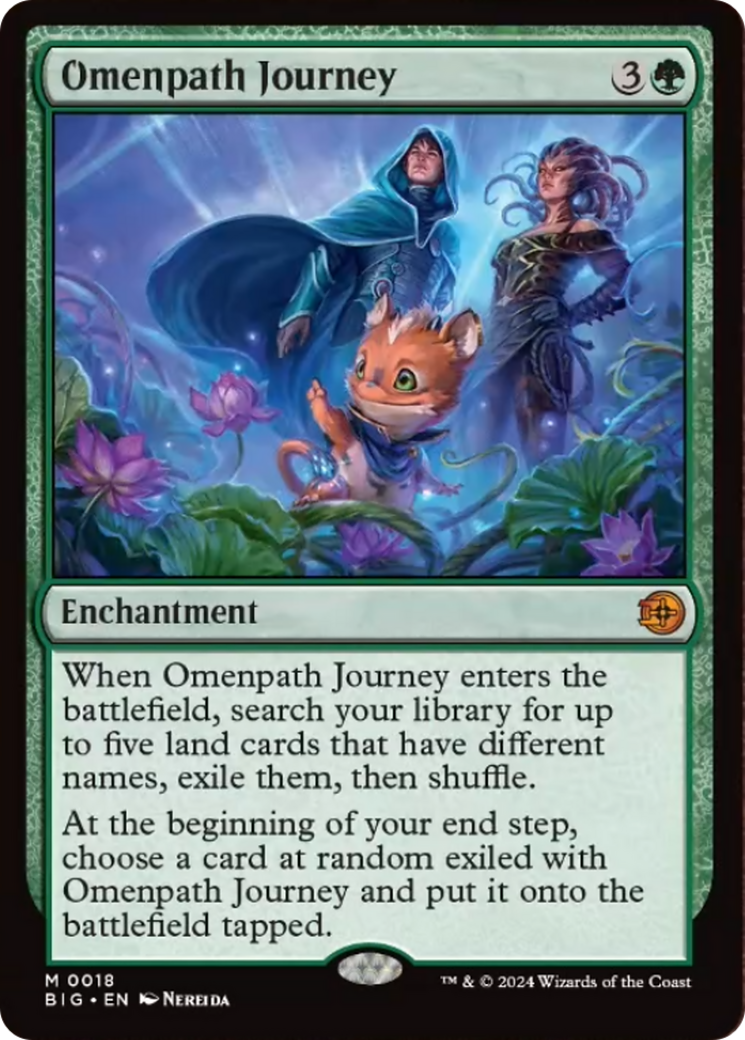 Omenpath Journey [Outlaws of Thunder Junction: The Big Score] | Jomio and Rueliete's Cards and Comics
