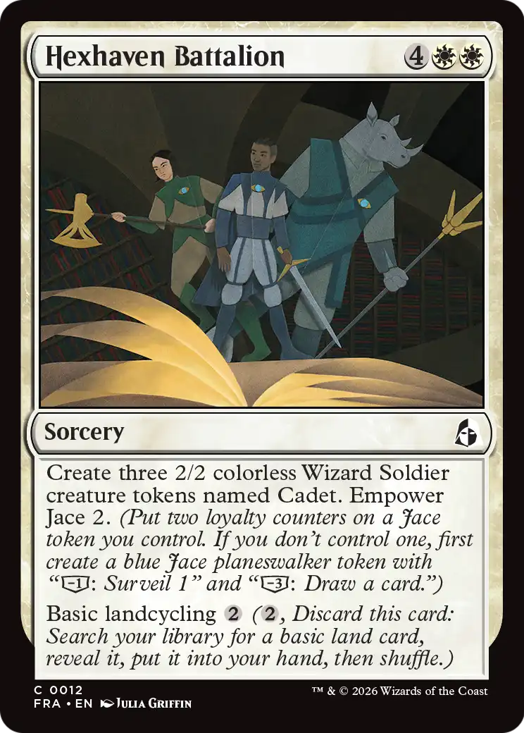 Hexhaven Battalion [Reality Fracture] | Jomio and Rueliete's Cards and Comics