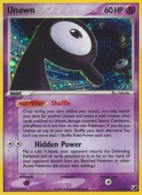 Unown (R) (R/28) [EX: Unseen Forces] | Jomio and Rueliete's Cards and Comics