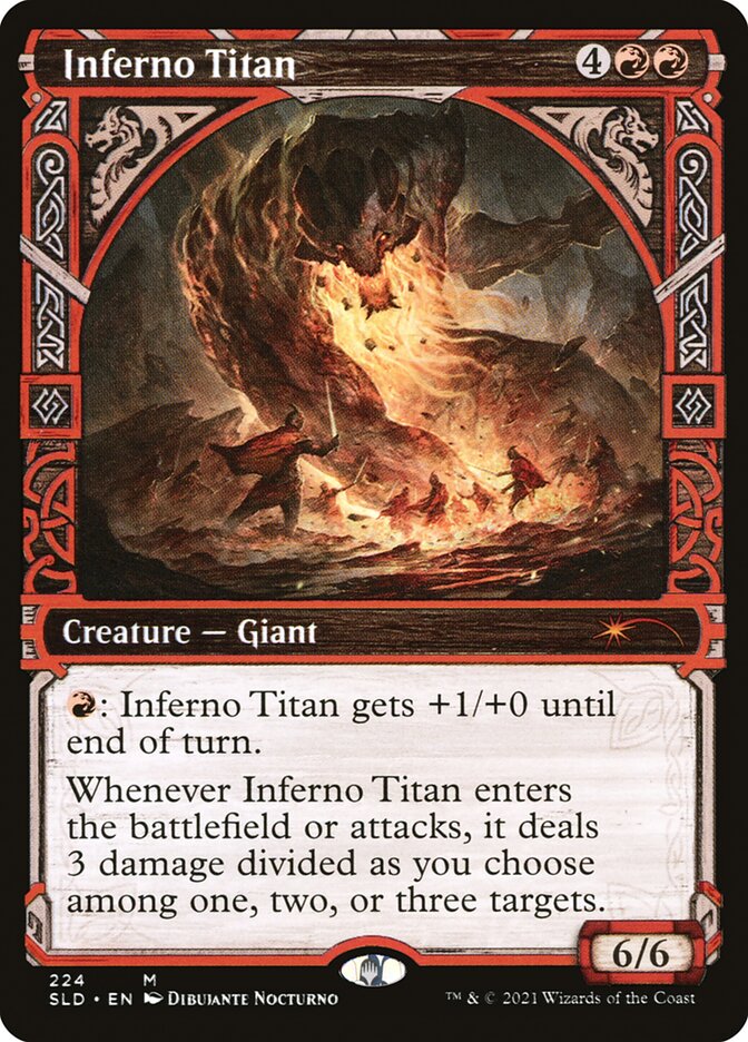 Inferno Titan [Secret Lair Drop Series] | Jomio and Rueliete's Cards and Comics