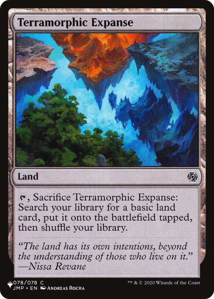Terramorphic Expanse (JMP) [The List] | Jomio and Rueliete's Cards and Comics