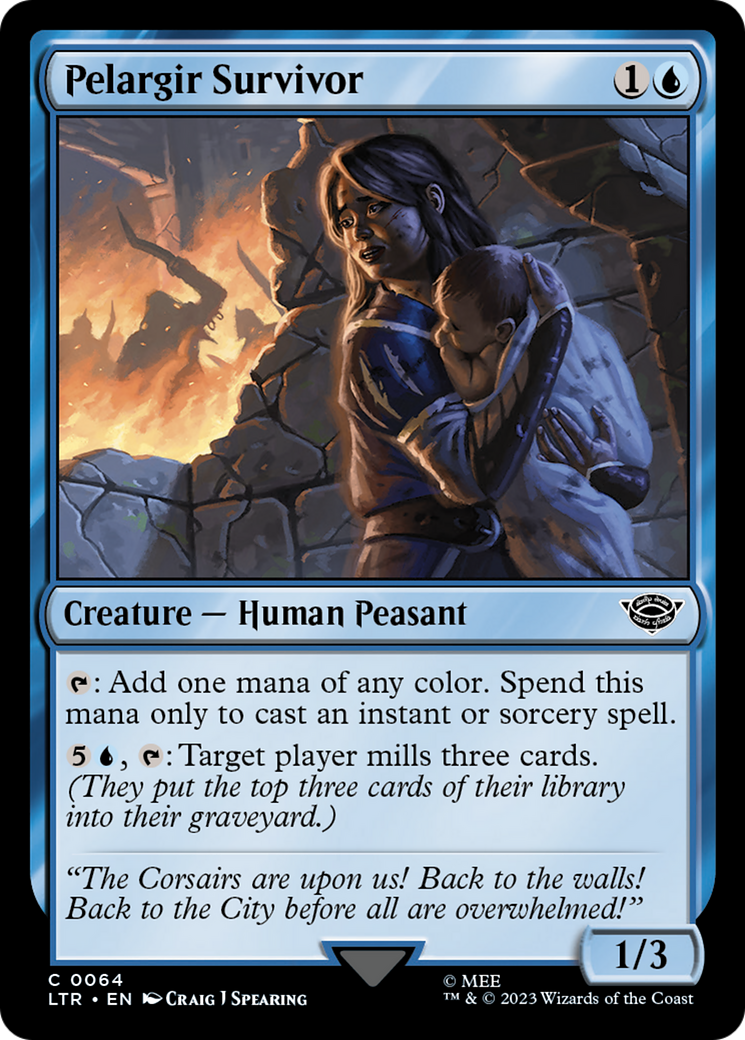 Pelargir Survivor [The Lord of the Rings: Tales of Middle-Earth] | Jomio and Rueliete's Cards and Comics