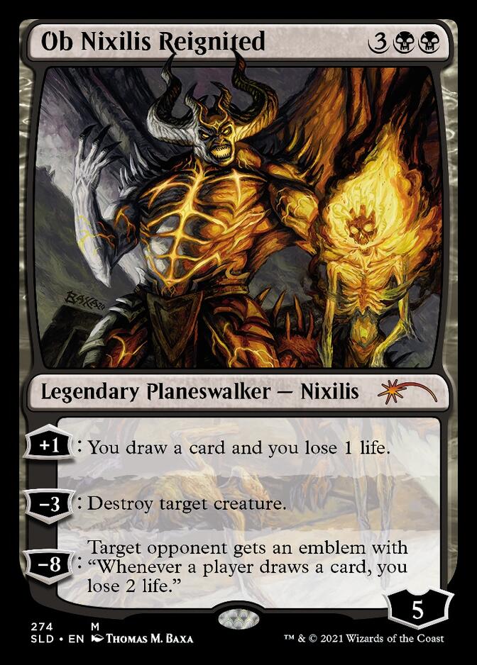 Ob Nixilis Reignited [Secret Lair Drop Series] | Jomio and Rueliete's Cards and Comics