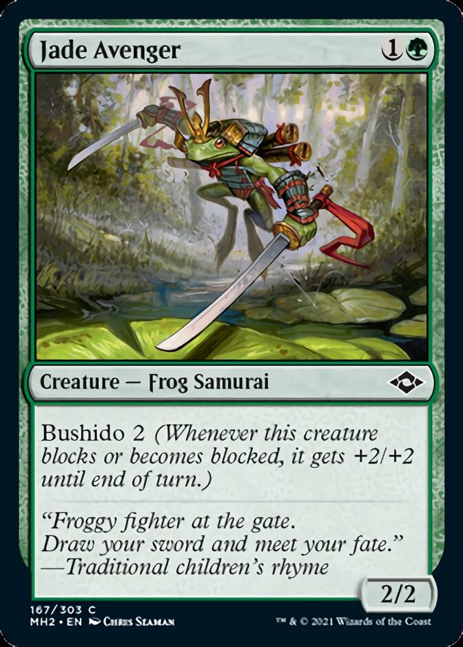 Jade Avenger [Modern Horizons 2] | Jomio and Rueliete's Cards and Comics