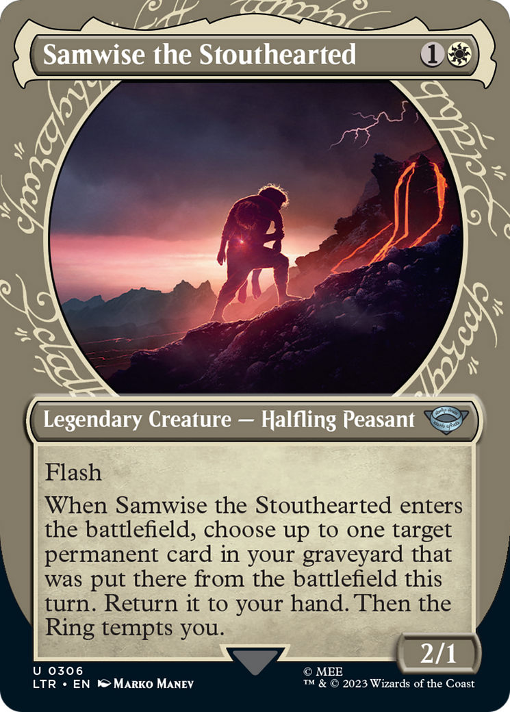 Samwise the Stouthearted (Showcase Ring Frame) [The Lord of the Rings: Tales of Middle-Earth] | Jomio and Rueliete's Cards and Comics